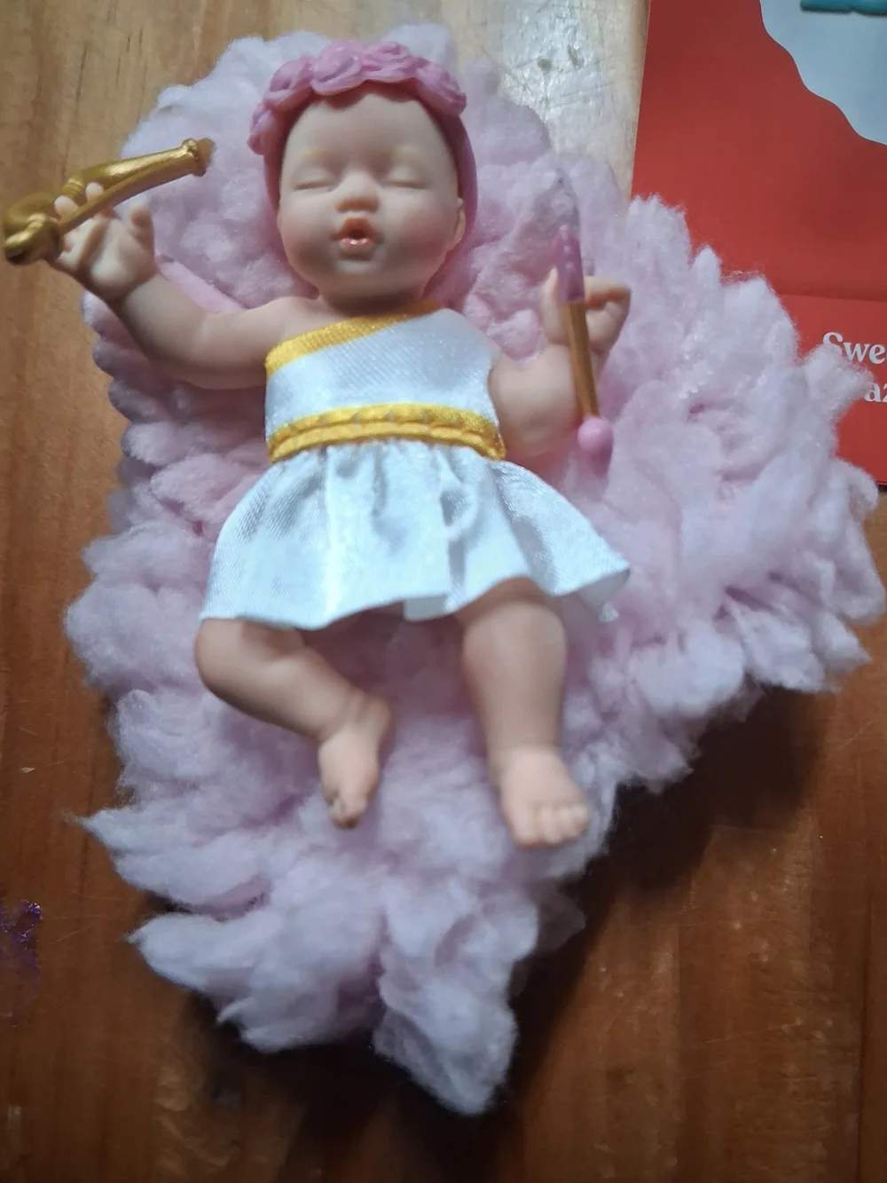 ZURU My Mini Baby Sweet Hearts Collector Doll in Pink